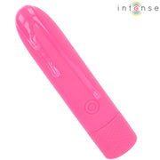 INTENSE - SYMONE USB WIEDERAUFLADBARER VIBRIERENDER BULLET 8 VIBRATIONEN ROSA 10 X 2,2 CM INTENSE FUN
