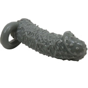 PRETTY LOVE - REALISTISCHER PENISVERGRÖSSERER UND VERZÖGERUNGSHÜLSE MODELL 2 GRAU PRETTY LOVE