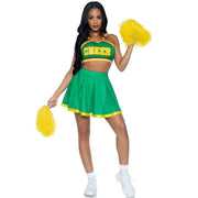 LEG AVENUE - KOSTÜM CHEERLEADER GRÜN M/L LEG AVENUE COSTUMES