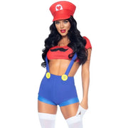 LEG AVENUE - SEXY KOSTÜM MARIO BROS ROT/BLAU M LEG AVENUE COSTUMES