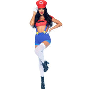 LEG AVENUE - SEXY KOSTÜM MARIO BROS ROT/BLAU M LEG AVENUE COSTUMES