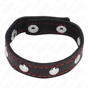 KINK - PENISRING AUS LEDER MIT SPIKES 21,5 X 1,6 CM KINK RING POWER