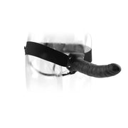 FETISH FANTASY SERIES - 19 CM HOHL STRAP-ON SCHWARZ FETISH FANTASY SERIES