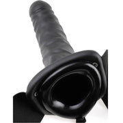 FETISH FANTASY SERIES - 19 CM HOHL STRAP-ON SCHWARZ FETISH FANTASY SERIES