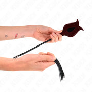 KINK - ROSENFORM QUASTENPEITSCHE AUS SILIKON 45 CM KINK IMPACT & TOUCH