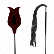 KINK - ROSENFORM QUASTENPEITSCHE AUS SILIKON 45 CM KINK IMPACT & TOUCH