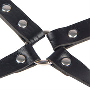 SUBBLIME - 953690 HANDSCHELLEN MIT BONDAGE-GÜRTEL SCHWARZ EINE GRÖSSE SUBBLIME FETISH
