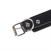 SUBBLIME - 953690 HANDSCHELLEN MIT BONDAGE-GÜRTEL SCHWARZ EINE GRÖSSE SUBBLIME FETISH