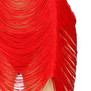 SUBBLIME - 954246 TRÄGERKLEID + STRING ROT S/M SUBBLIME SETS