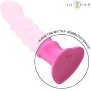 INTENSE - CINDY VIBRATOR GRÖSSE L SPIRALDESIGN 10 VIBRATIONEN ROSA FERNBEDIENUNG INTENSE FUN