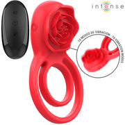 INTENSE - GAIL STIMULATOR ROSE 10 VIBRATIONEN ROT FERNBEDIENUNG INTENSE FUN