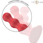 INTENSE - CODY VIBRATOR MIT SAUGNÄPFEN, ROTE FERNBEDIENUNG INTENSE FUN