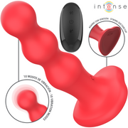 INTENSE - CODY VIBRATOR MIT SAUGNÄPFEN, ROTE FERNBEDIENUNG INTENSE FUN