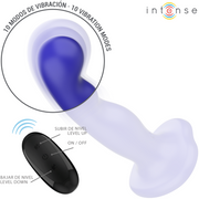 INTENSE - SHORTY VIBRATOR MIT SAUGNÄPFEN BLAU FERNBEDIENUNG INTENSE FUN