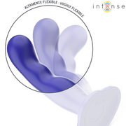 INTENSE - SHORTY VIBRATOR MIT SAUGNÄPFEN BLAU FERNBEDIENUNG INTENSE FUN