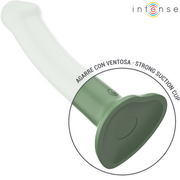 INTENSE - BECCA VIBRATOR MIT SAUGNÄPFEN 10 VIBRATIONEN GRÜN FERNBEDIENUNG INTENSE FUN