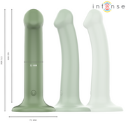 INTENSE - BECCA VIBRATOR MIT SAUGNÄPFEN 10 VIBRATIONEN GRÜN FERNBEDIENUNG INTENSE FUN