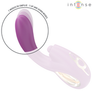 INTENSE - LALI MULTIFUNKTIONS-G-SPOT-VIBRATOR TAPPING & STOSS & VIBRATION LILA INTENSE FUN