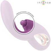 INTENSE - LALI MULTIFUNKTIONS-G-SPOT-VIBRATOR TAPPING & STOSS & VIBRATION LILA INTENSE FUN