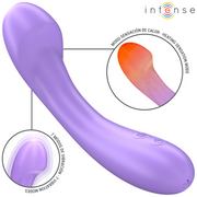 INTENSE - BECKY VIBRATOR 19 CM HEIZBAR 7 VIBRATIONEN LILA INTENSE FUN