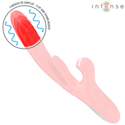 INTENSE - KAROL MULTIFUNKTIONSVIBRATOR STOSS & STIMULATION & STIMULIERENDE WELLEN ROT INTENSE FUN