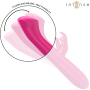 INTENSE - JULIETA RABBIT VIBRATOR 18,6 CM 10 VIBRATIONEN ROSA INTENSE FUN