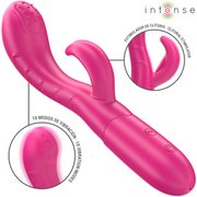 INTENSE - AMARA VIBRATOR MIT STIMULIERENDER ZUNGE 10 VIBRATIONEN ROSA INTENSE FUN