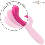 INTENSE - AMARA VIBRATOR MIT STIMULIERENDER ZUNGE 10 VIBRATIONEN ROSA INTENSE FUN