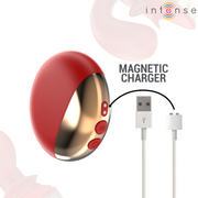 INTENSE - MARIAH VIBRATOR & STIMULATOR IN U-FORM 10 VIBRATIONEN ROT INTENSE FUN