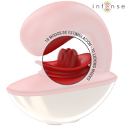 INTENSE - MARIAH VIBRATOR & STIMULATOR IN U-FORM 10 VIBRATIONEN ROT INTENSE FUN