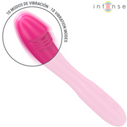 INTENSE - BELINDA VIBRATOR 19 CM FLEXIBEL 10 VIBRATIONEN ROSA INTENSE FUN