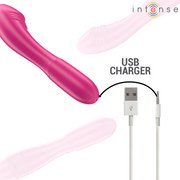 INTENSE - BELINDA VIBRATOR 19 CM FLEXIBEL 10 VIBRATIONEN ROSA INTENSE FUN