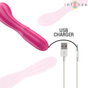 INTENSE - LISETTE VIBRATOR 19 CM FLEXIBEL 10 VIBRATIONEN ROSA INTENSE FUN