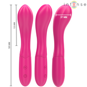 INTENSE - LISETTE VIBRATOR 19 CM FLEXIBEL 10 VIBRATIONEN ROSA INTENSE FUN