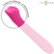 INTENSE - PATY VIBRATOR 19 CM FLEXIBEL 10 VIBRATIONEN MODELL 2 ROSA INTENSE FUN