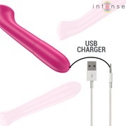 INTENSE - PATY VIBRATOR 19 CM FLEXIBEL 10 VIBRATIONEN MODELL 2 ROSA INTENSE FUN