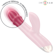 INTENSE - CHLOE MULTIFUNKTIONSVIBRATOR 3 IN 1 ROT INTENSE FUN