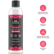 INTIMATELINE LUXURIA - MASSAGEÖL BEERE 150 ML INTIMATELINE