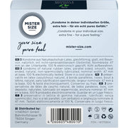 MISTER SIZE - KONDOME GRÖSSE XS 47 MM (3 EINHEITEN) MISTER SIZE