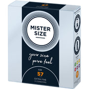 MISTER SIZE - KONDOMGRÖSSE L 57 MM (3 EINHEITEN) MISTER SIZE
