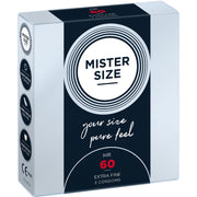 MISTER SIZE - KONDOMGRÖSSE XL 60 MM (3 EINHEITEN) MISTER SIZE