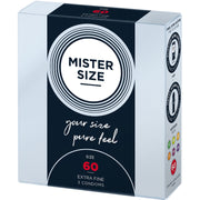 MISTER SIZE - KONDOMGRÖSSE XL 60 MM (3 EINHEITEN) MISTER SIZE