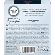 MISTER SIZE - KONDOMGRÖSSE XL 60 MM (3 EINHEITEN) MISTER SIZE