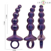 INTENSE - TITO VIBRIERENDER ANALSTECKER MODELL 3 MIT FERNBEDIENUNG INTENSE ANAL TOYS