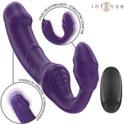 INTENSE - JILL DOPPELVIBRATOR 20 CM LILA FERNBEDIENUNG INTENSE FUN