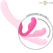 INTENSE - AMY DOPPELVIBRATOR 20 CM ROSA FERNBEDIENUNG INTENSE FUN