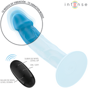 INTENSE - PHOEBE REALISTISCHER VIBRATOR 10 VIBRATIONEN BLAU FERNBEDIENUNG INTENSE FUN