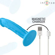 INTENSE - PHOEBE REALISTISCHER VIBRATOR 10 VIBRATIONEN BLAU FERNBEDIENUNG INTENSE FUN