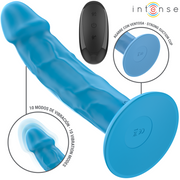 INTENSE - PHOEBE REALISTISCHER VIBRATOR 10 VIBRATIONEN BLAU FERNBEDIENUNG INTENSE FUN