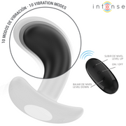INTENSE - CHANDLER ANAL PLUG 10 VIBRATIONEN SCHWARZ FERNBEDIENUNG INTENSE ANAL TOYS